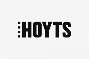 hoyts logo black and white