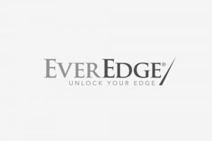 everedge logo black and white