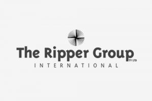 ripper group international logo black and white