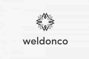 weldonco logo black and white
