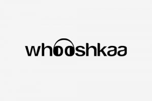 whooshkaa logo black and white
